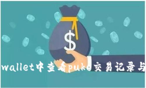 如何在tpwallet中查看puke交易记录与数据分析