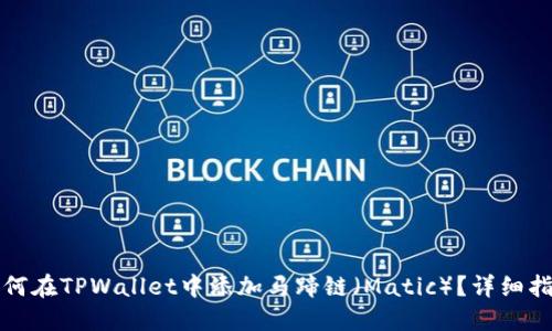 如何在TPWallet中添加马蹄链（Matic）？详细指南