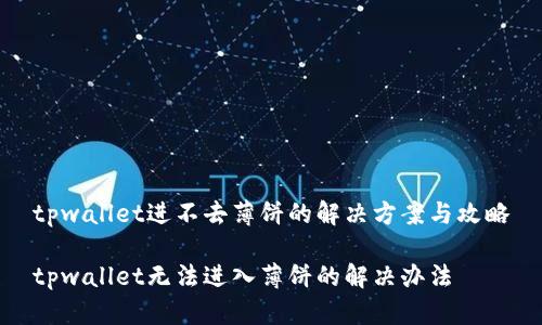 tpwallet进不去薄饼的解决方案与攻略

tpwallet无法进入薄饼的解决办法