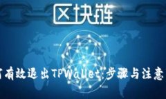 如何有效退出TPWallet：步骤与注意事项
